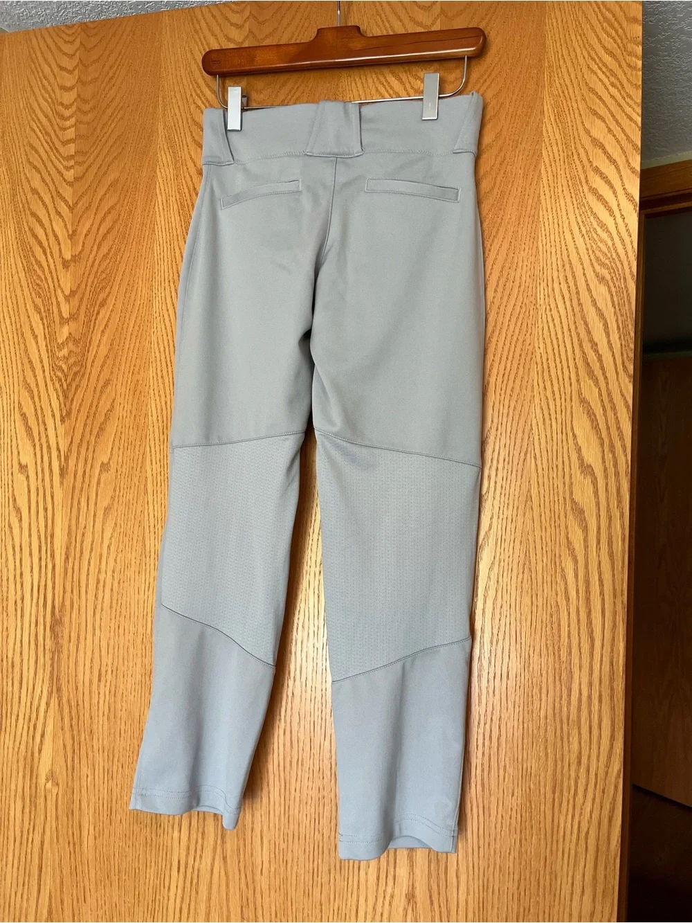 Nike Gray Baseball/Training Pants with Black Swoosh youth Medium
